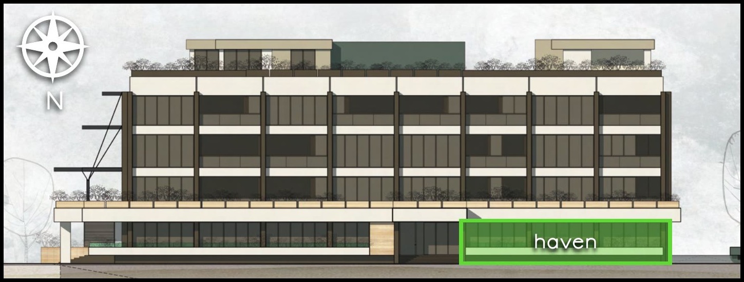 haven highlighted on the elevation design study