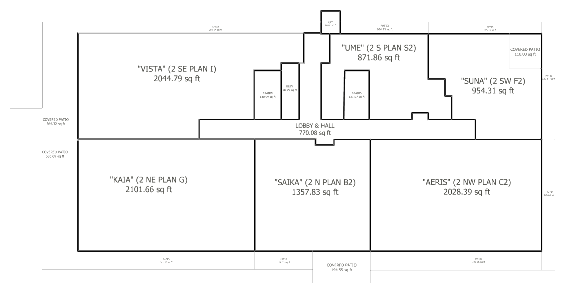Level Two floor plate — ume